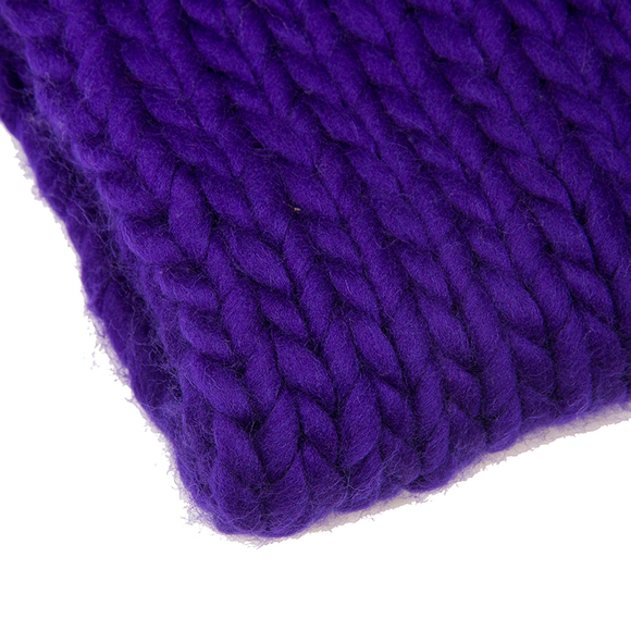 WOOL AND THE GANG PURPLE SCARF | WOMENS SIZE 160X13 - Picture 2 of 2